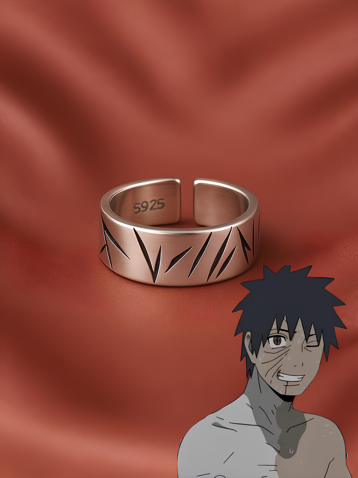 Obito and Rin Couple Rings