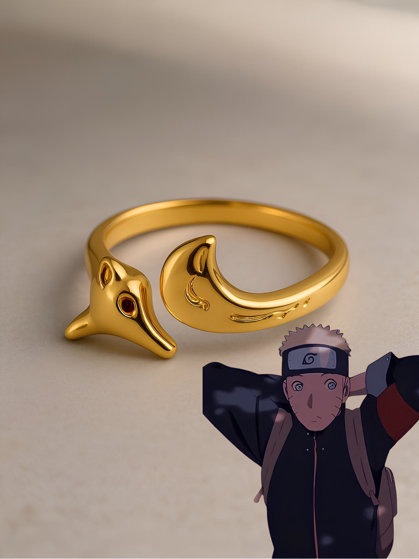 Naruto and Hinata Couple Rings