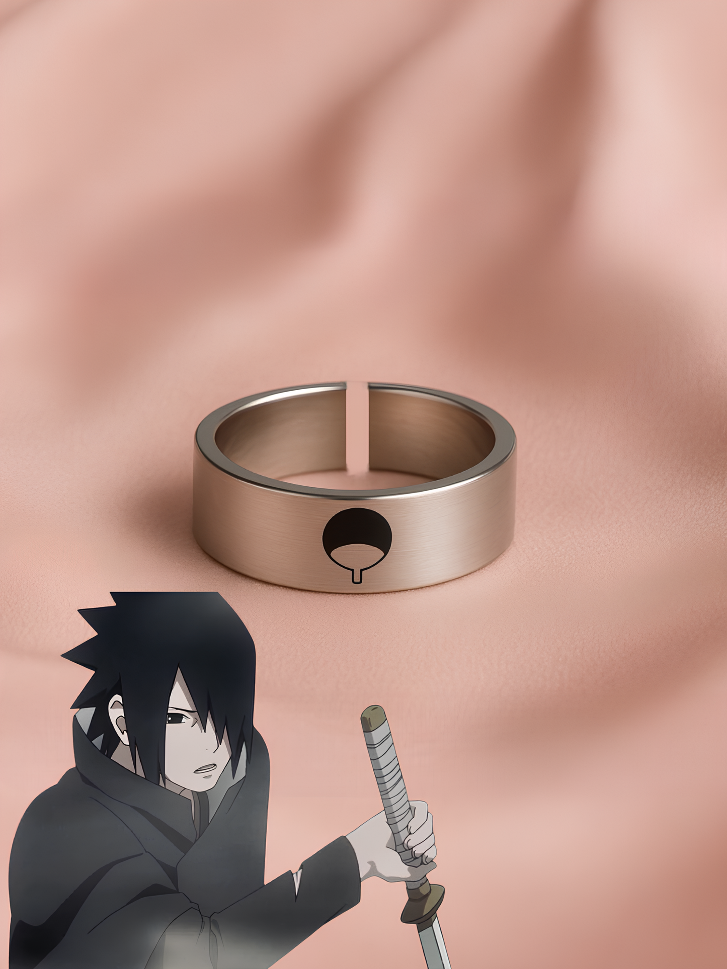 Sasuke and Sakura "Family Bond" Couple Rings