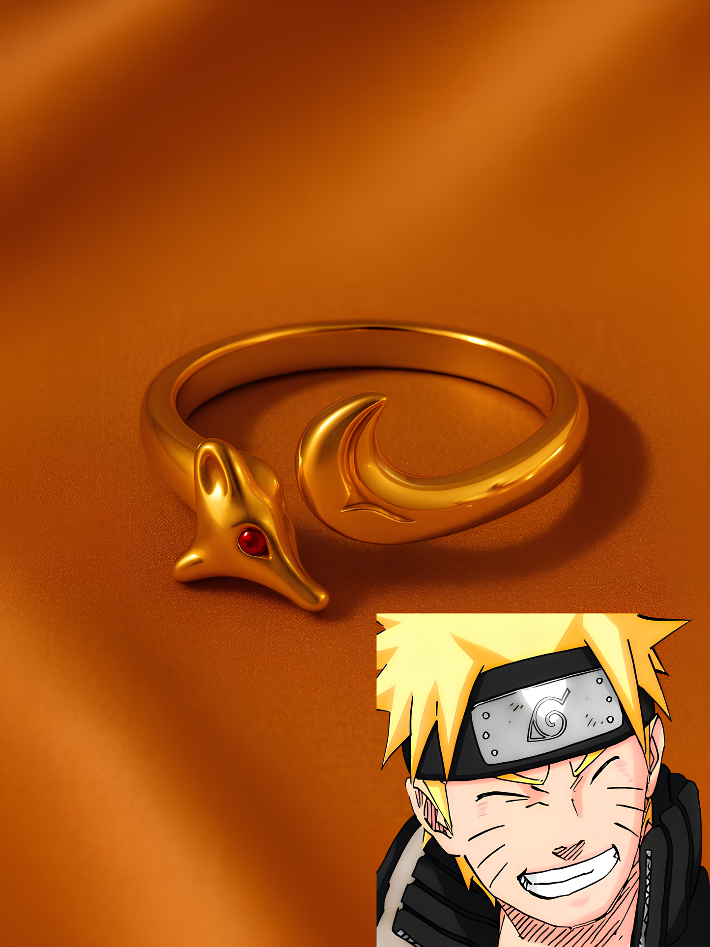Naruto and Jiraiya Matching Rings