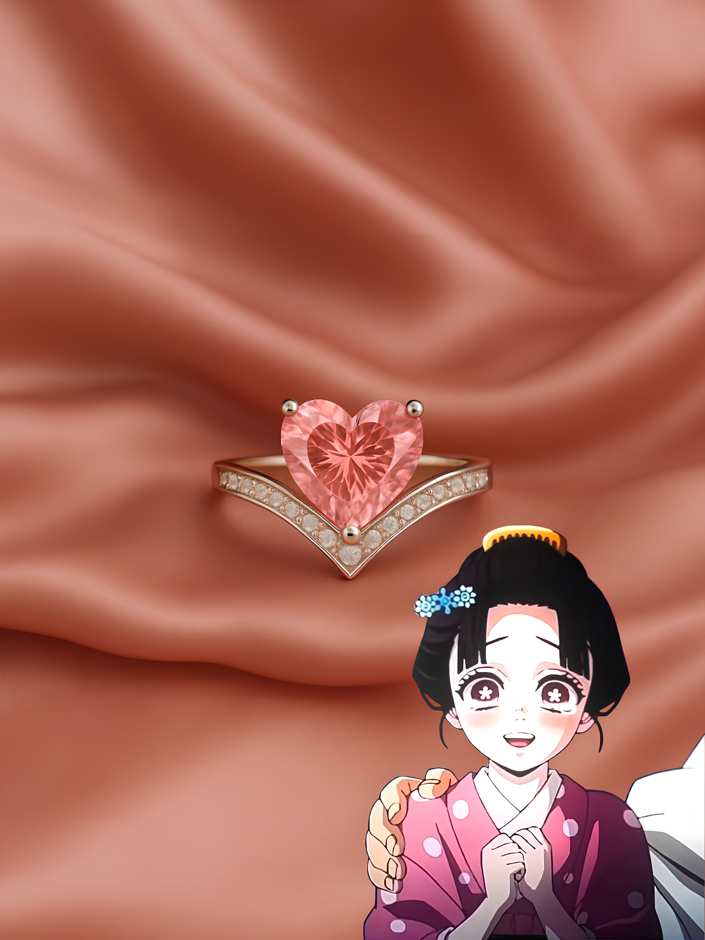 Akaza and Koyuki Couple Rings
