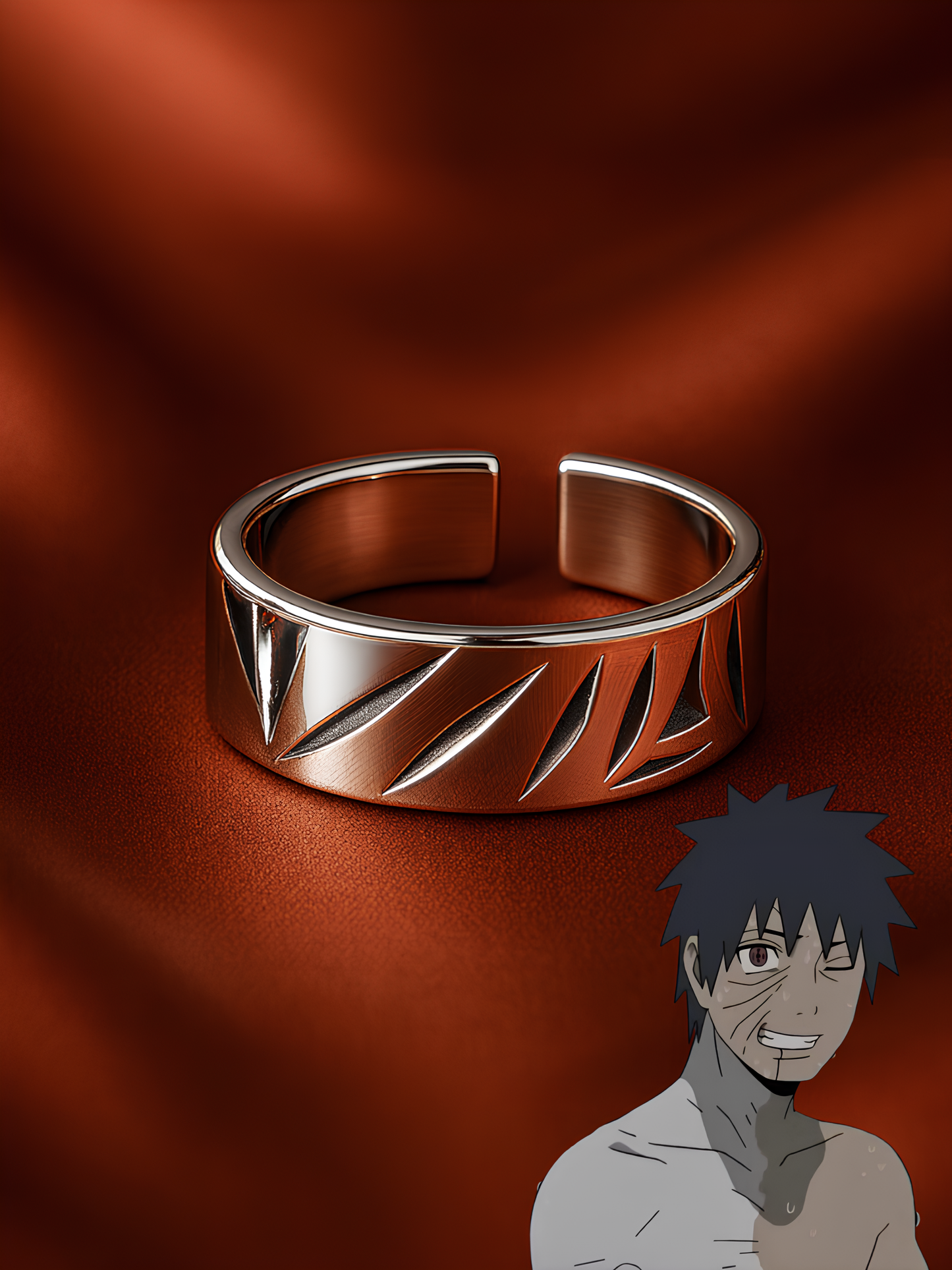 Obito and Rin Couple Rings