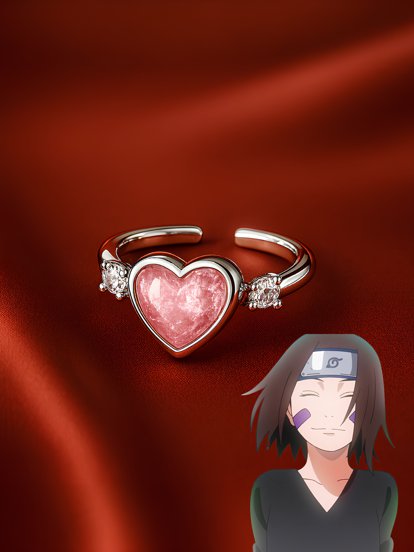 Obito and Rin Couple Rings