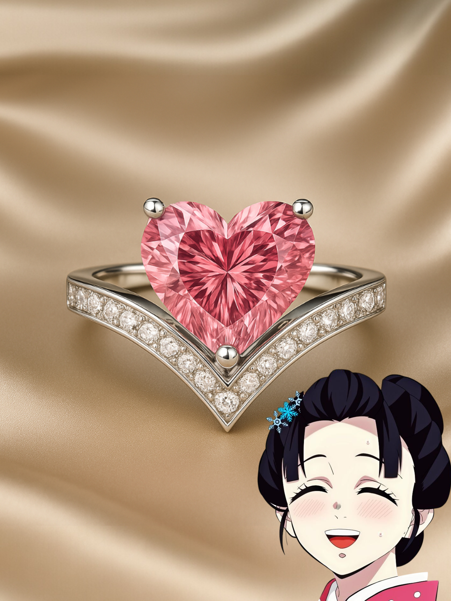 Hakuji and Koyuki Couple Rings