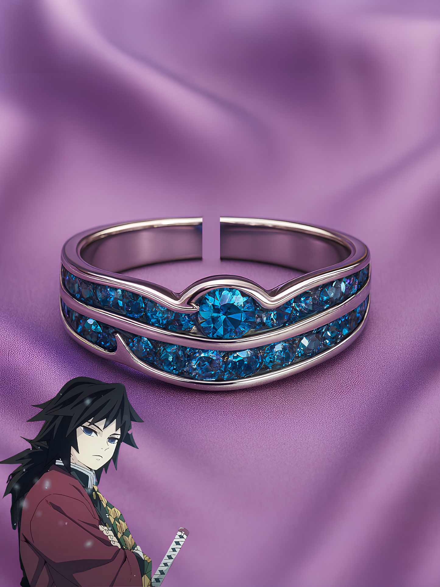 Shinobu and Giyu Couple Rings