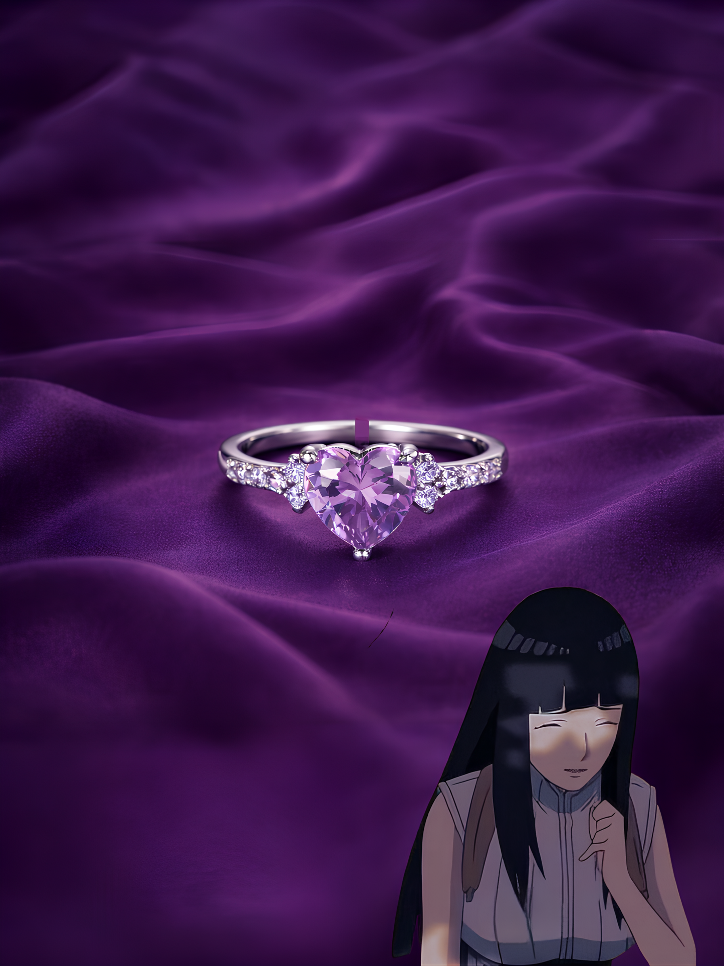 Naruto and Hinata Couple Rings