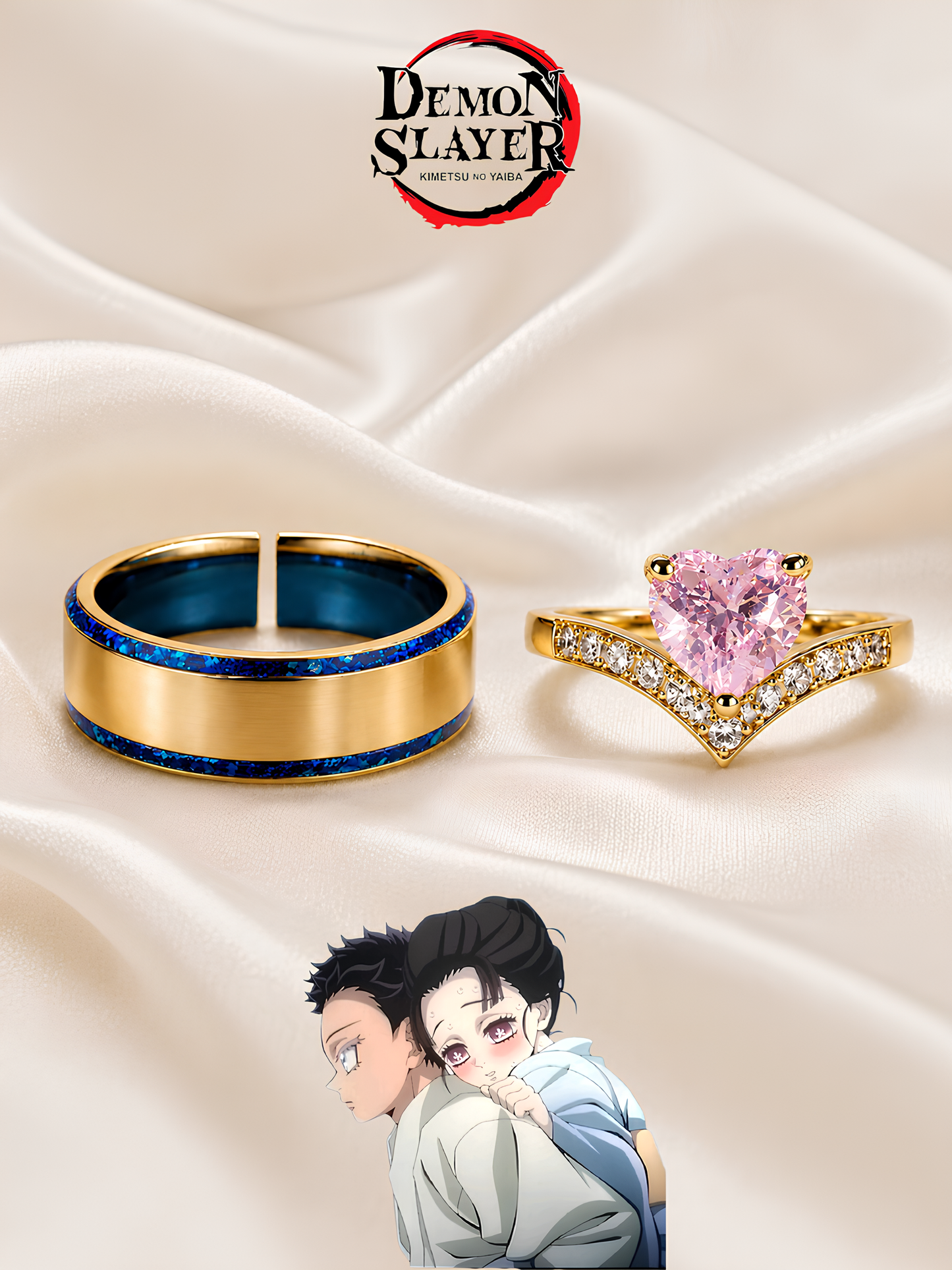 Hakuji and Koyuki Couple Rings