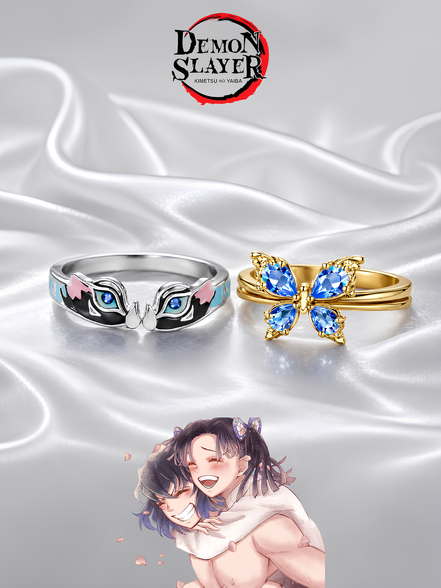 Inosuke and Aoi Couple Rings