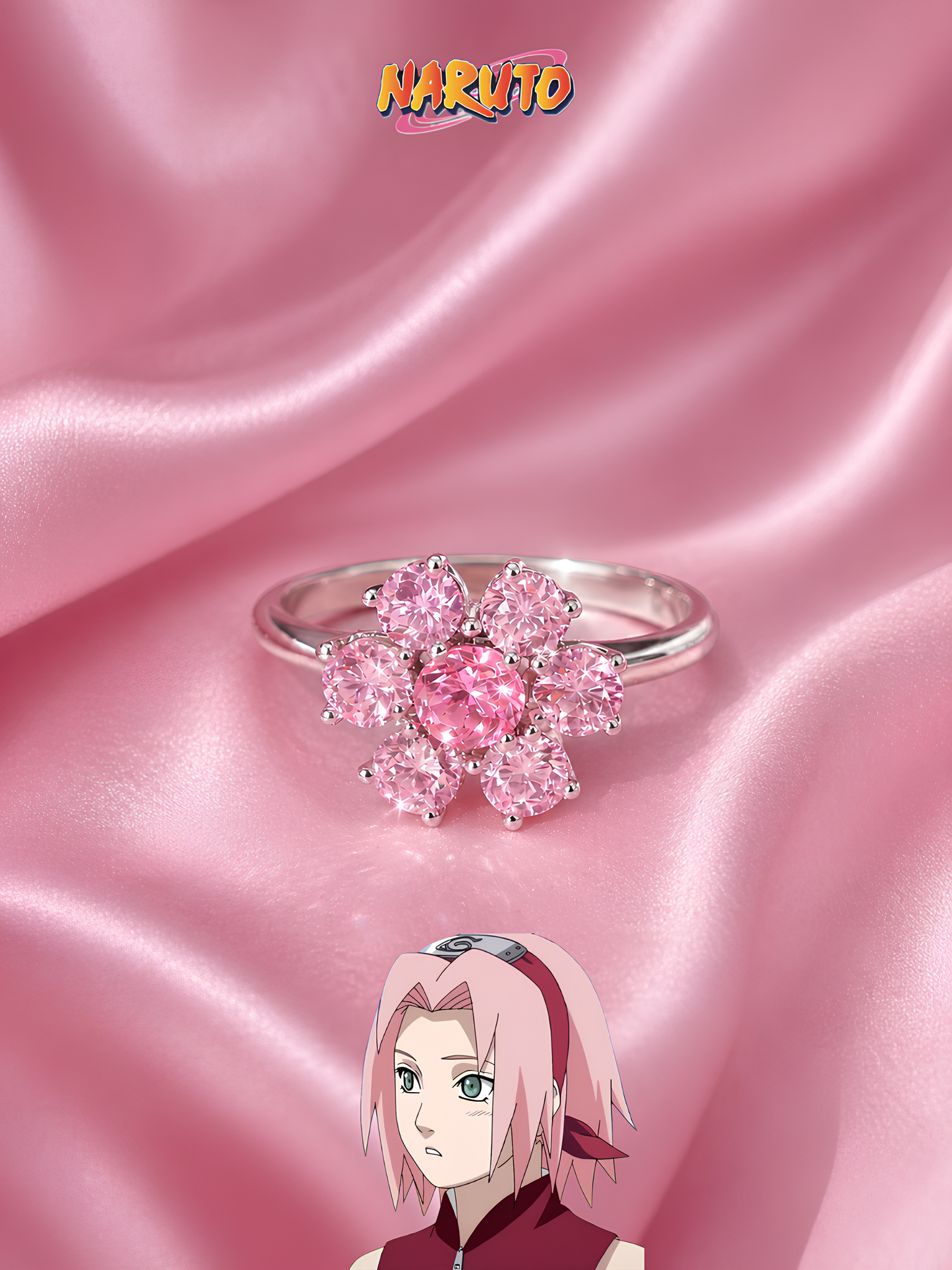 Sakura Flower Ring