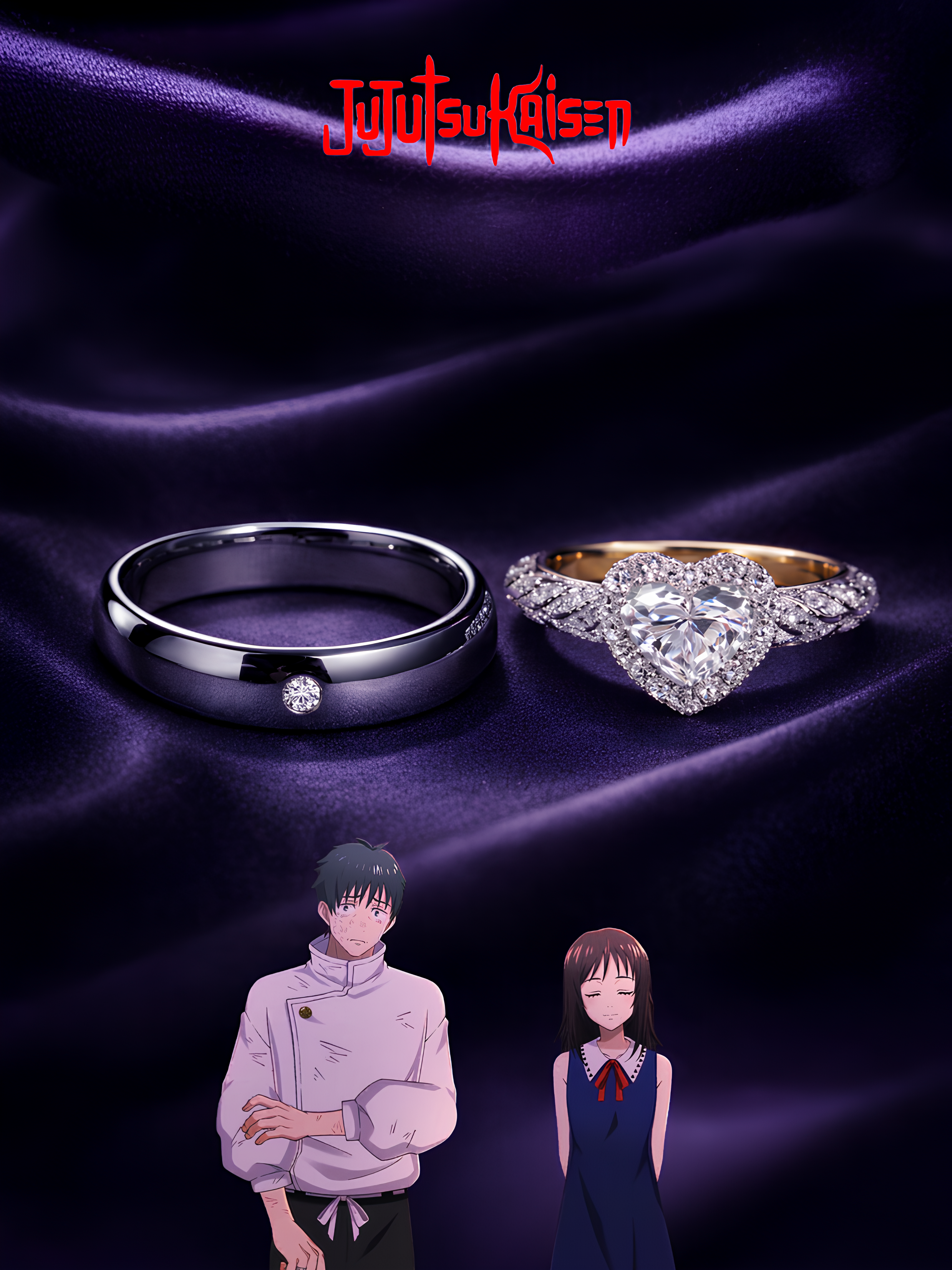 Yuta and Rika Couple Rings – Amai Bonds