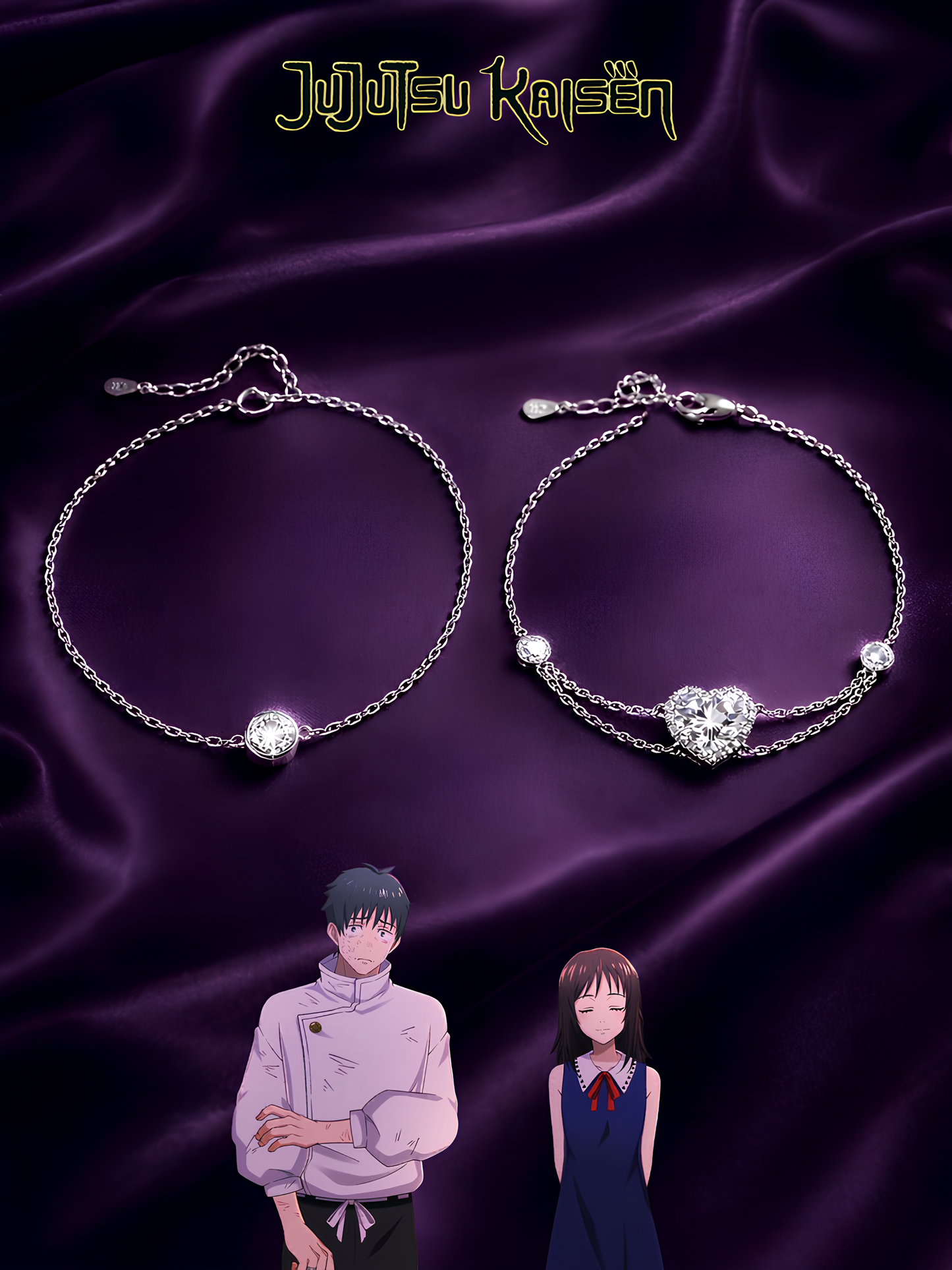 Yuta and Rika Couple Bracelets