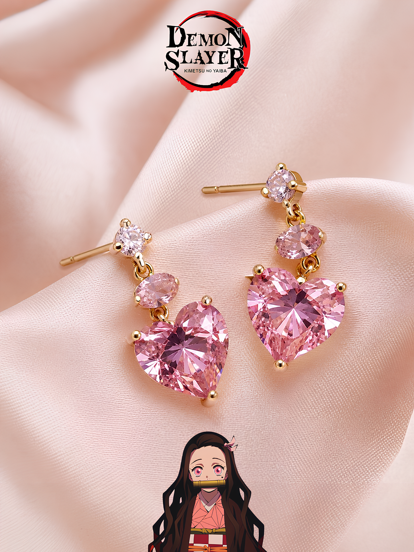 Nezuko Earrings