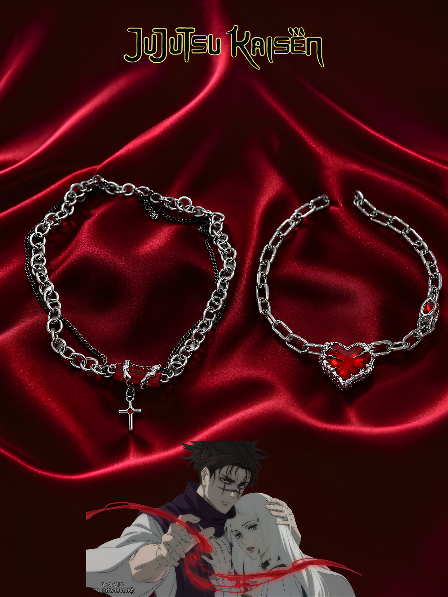 Choso Blood Bond Couple Bracelets