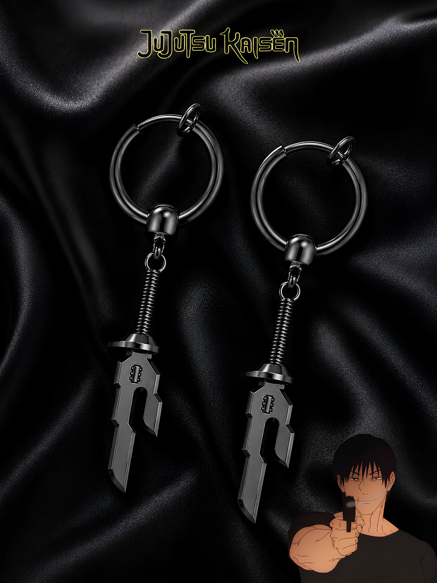 Toji Spear Earrings