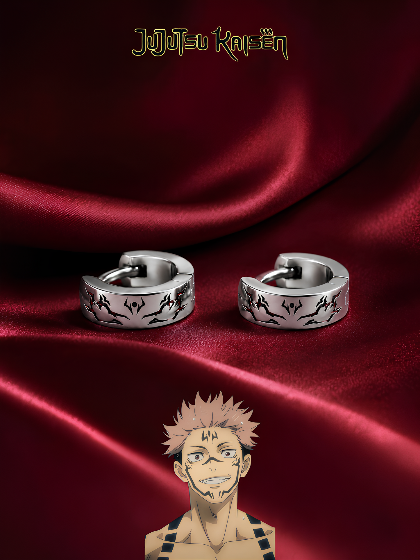 Sukuna Mark Earrings