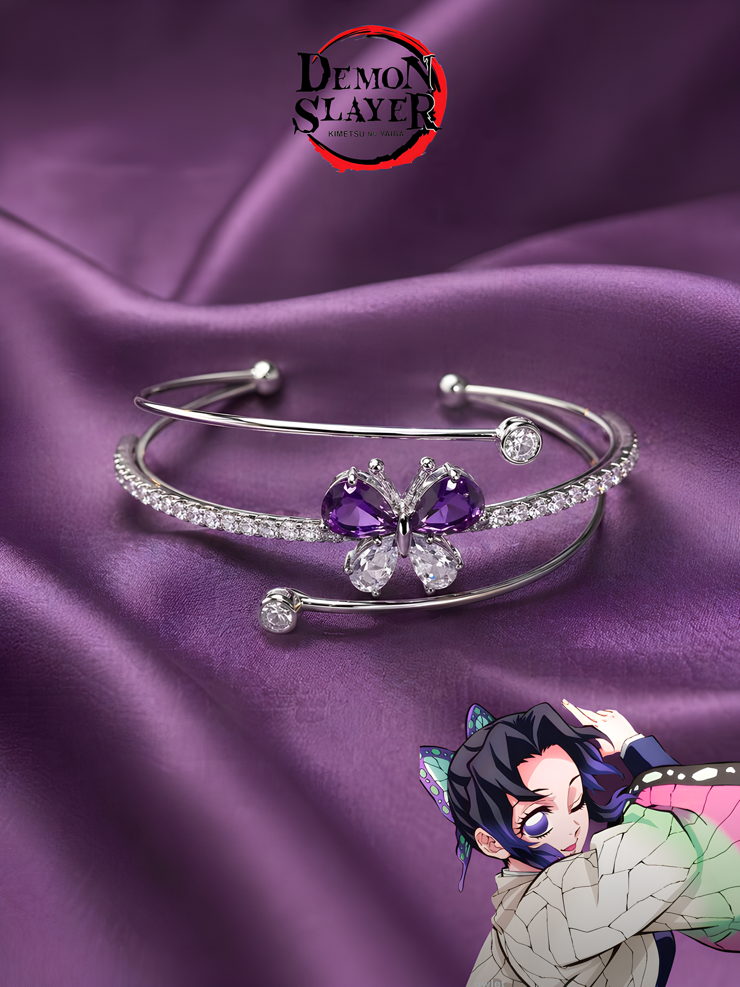Shinobu Wisteria Bracelet