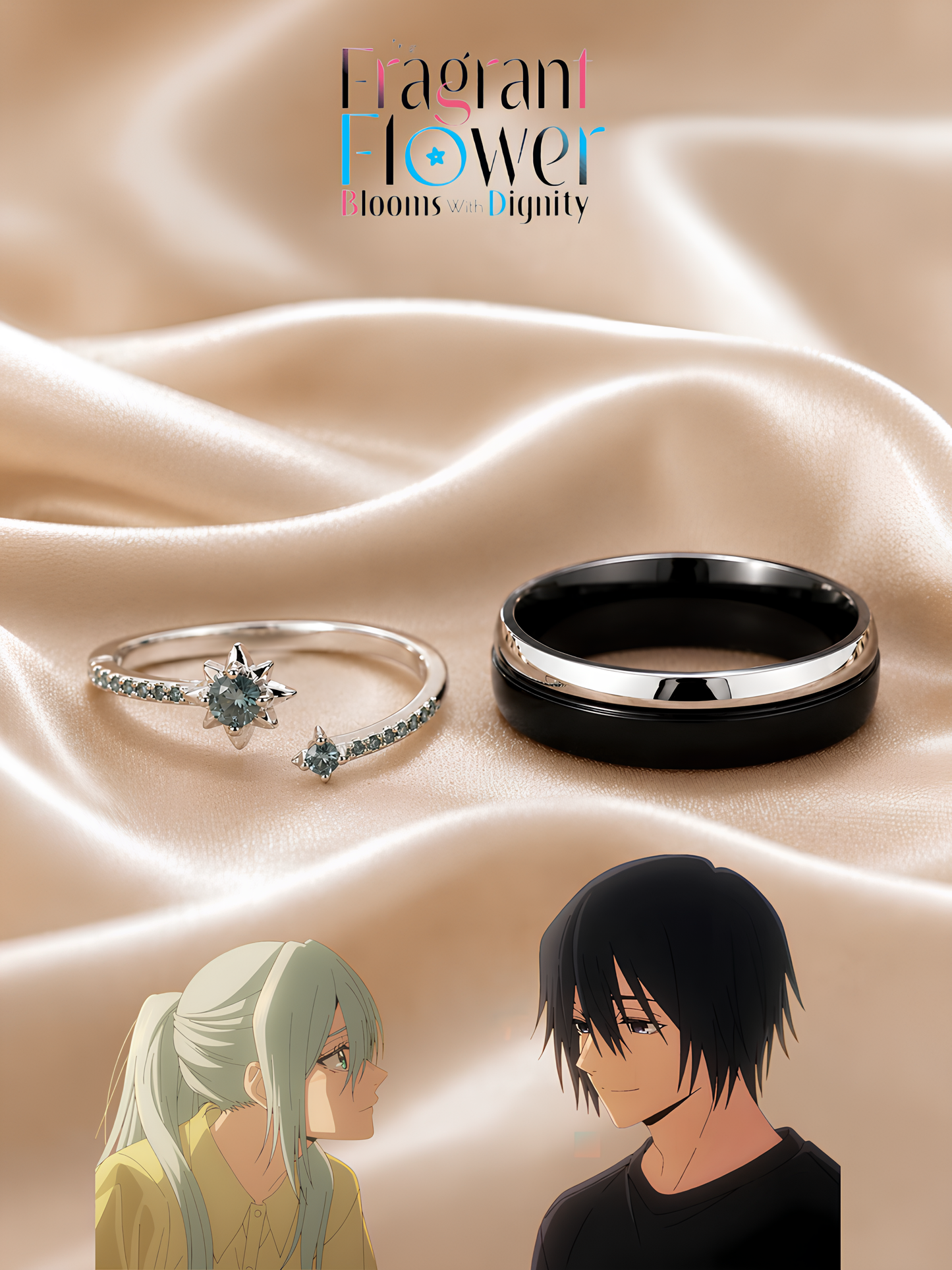 Saku and Subaru Couple Rings