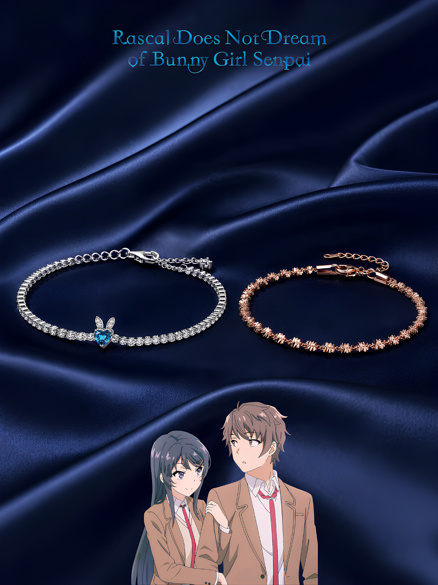 Sakuta and Mai Couple Bracelets