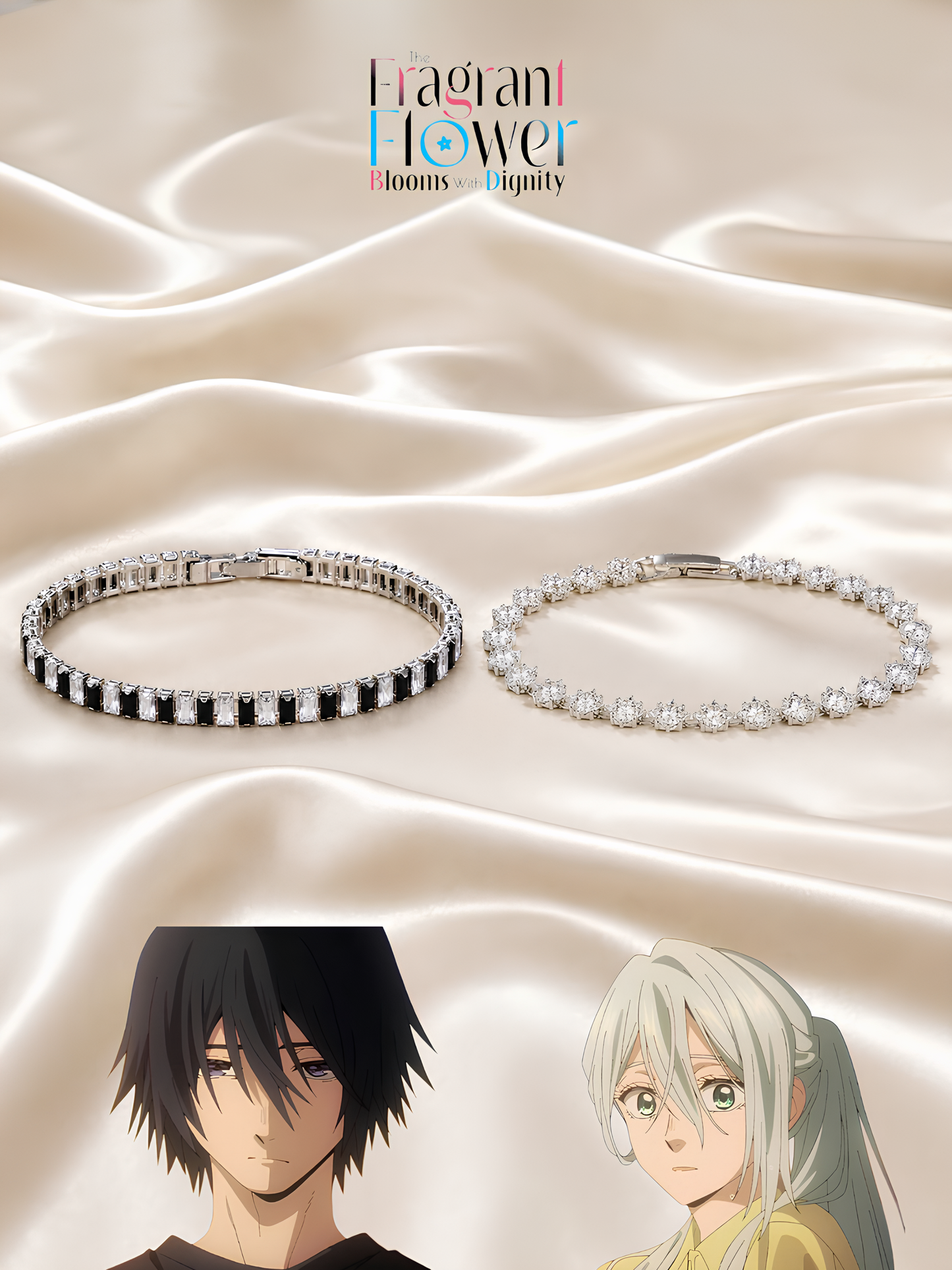Saku and Subaru Couple Bracelets