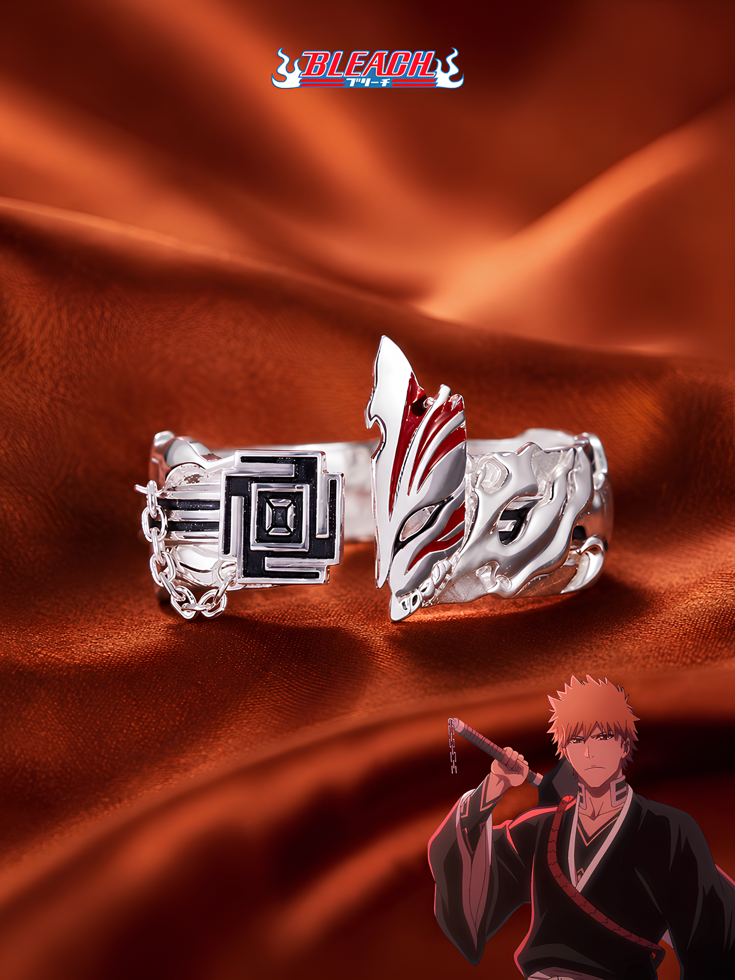 Ichigo Hollow Mask Ring