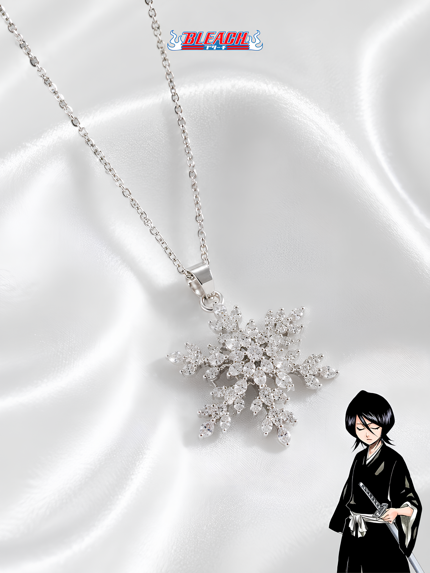 Rukia Ice Blossom Necklace