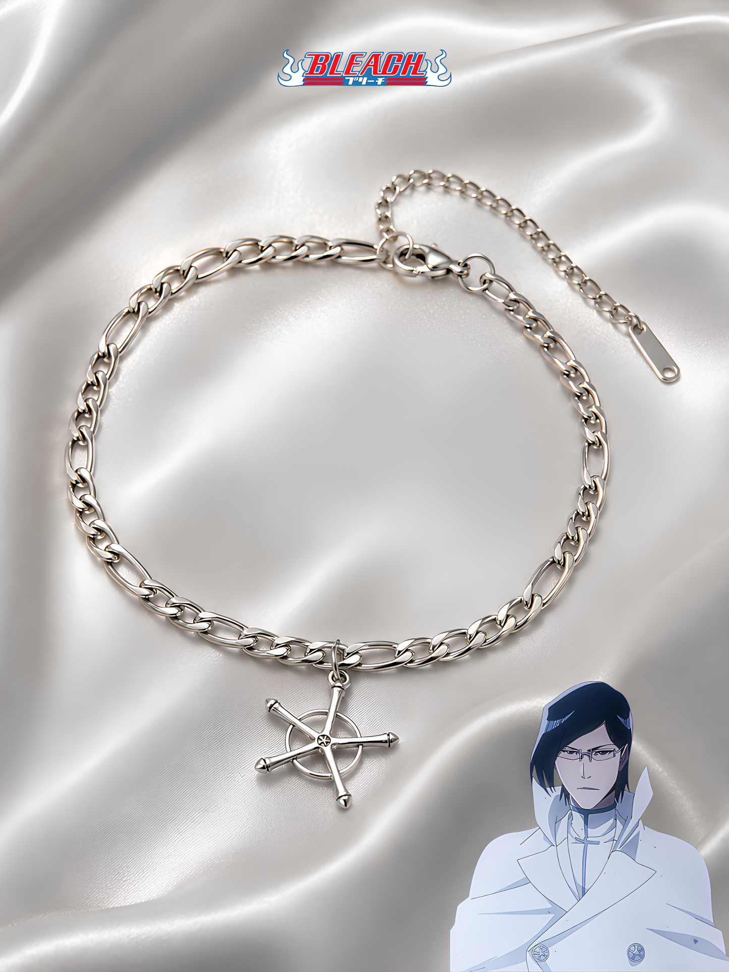 Uryu Quincy Cross Bracelet