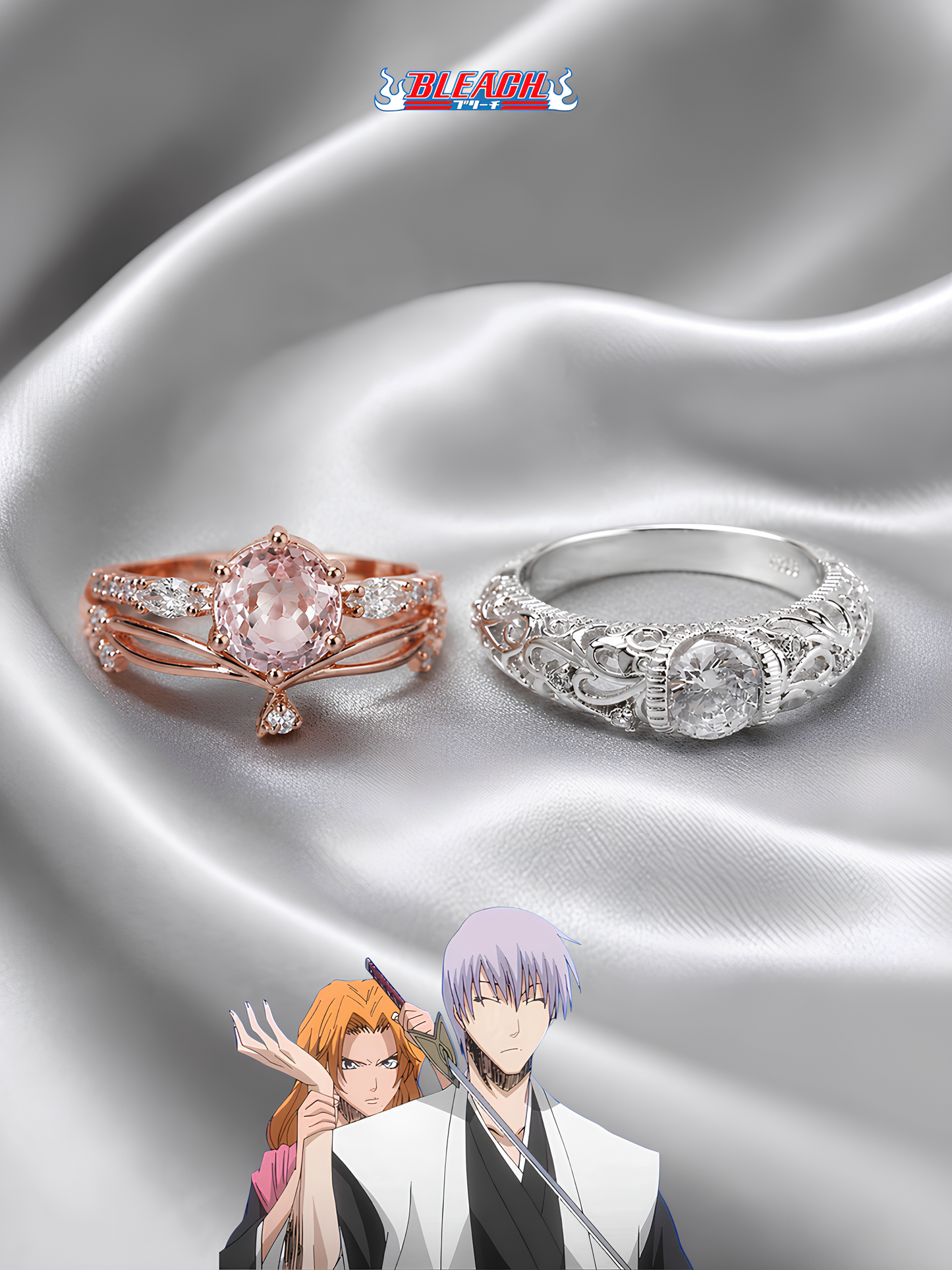 Gin and Rangiku Couple Rings