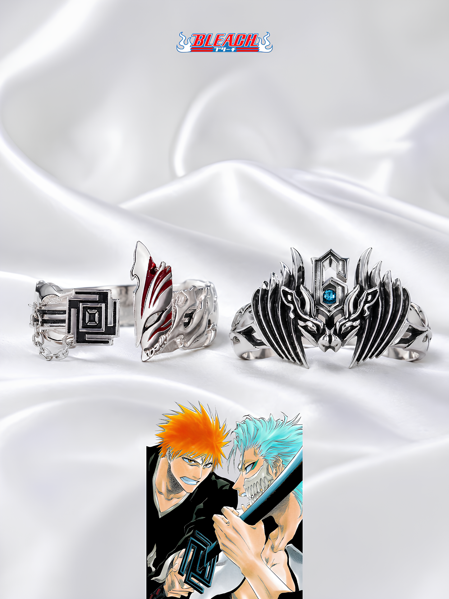 Ichigo and Grimmjow Matching Rings
