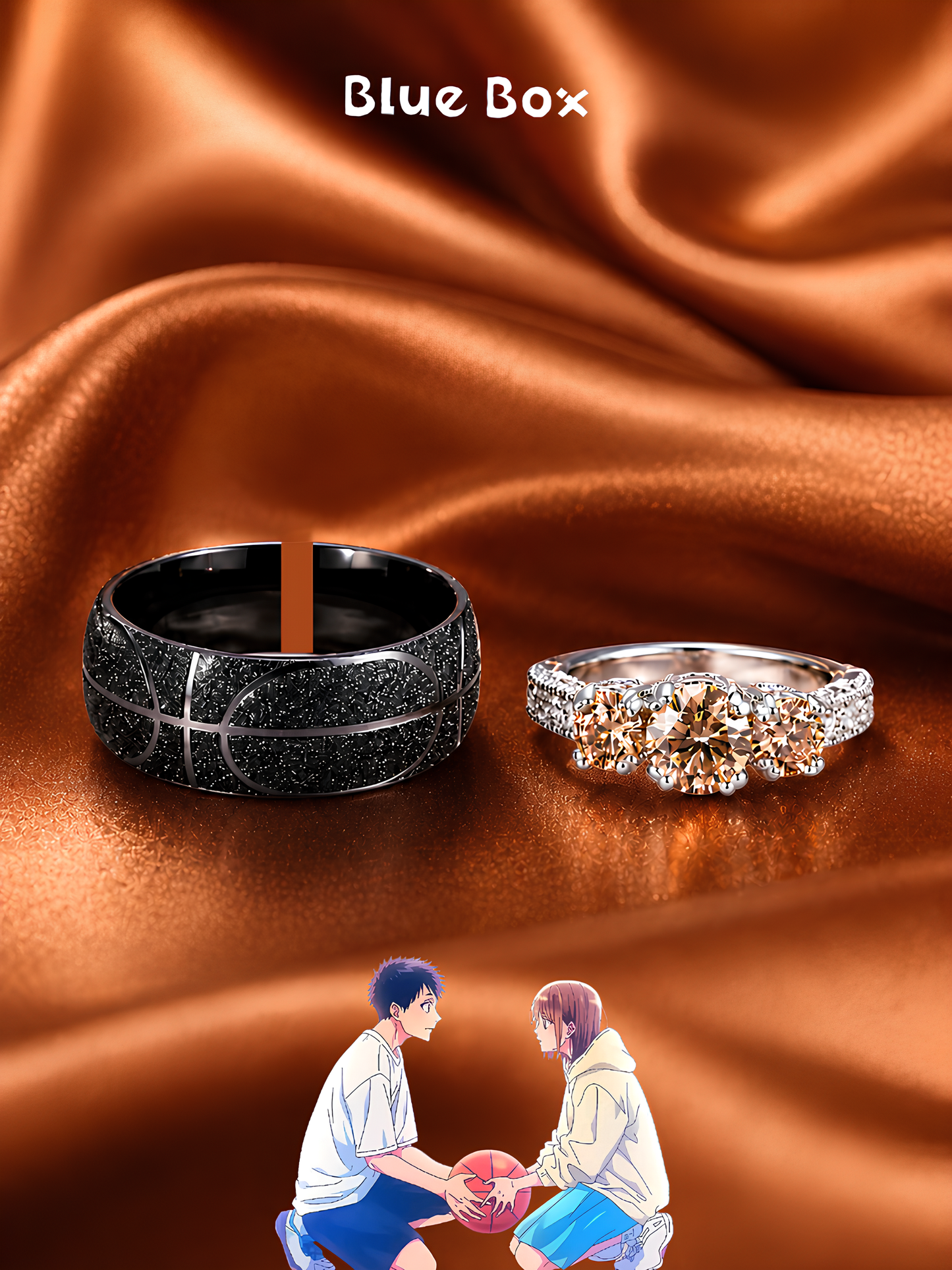 Taiki and Chinatsu Couple Rings