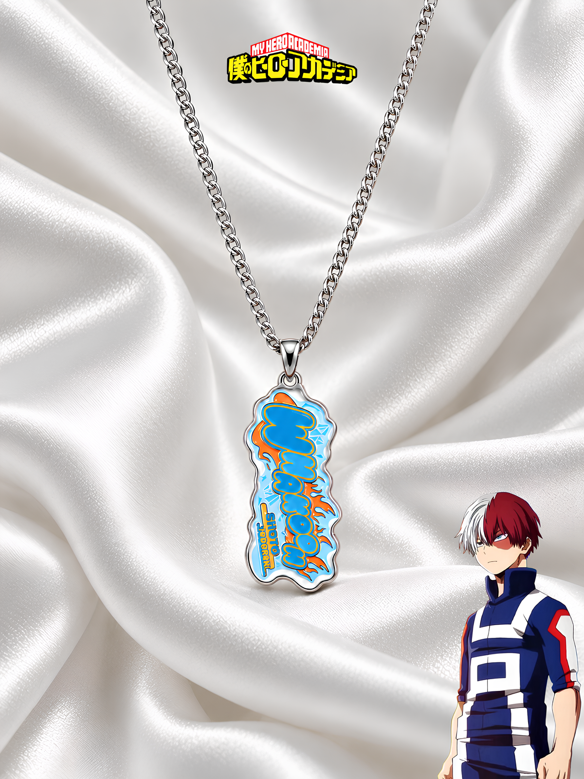 Todoroki Dual Quirk Necklace