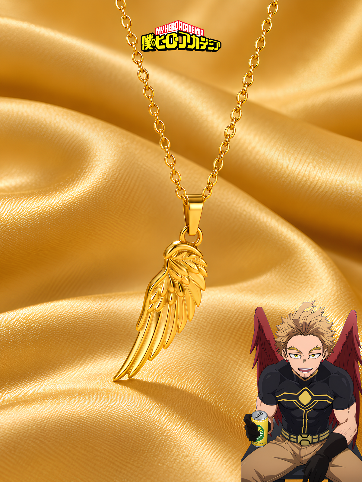 Hawks Fierce Wings Necklace