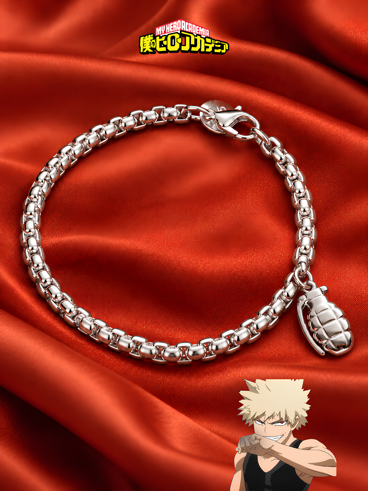 Bakugo Explosion Hero Bracelet