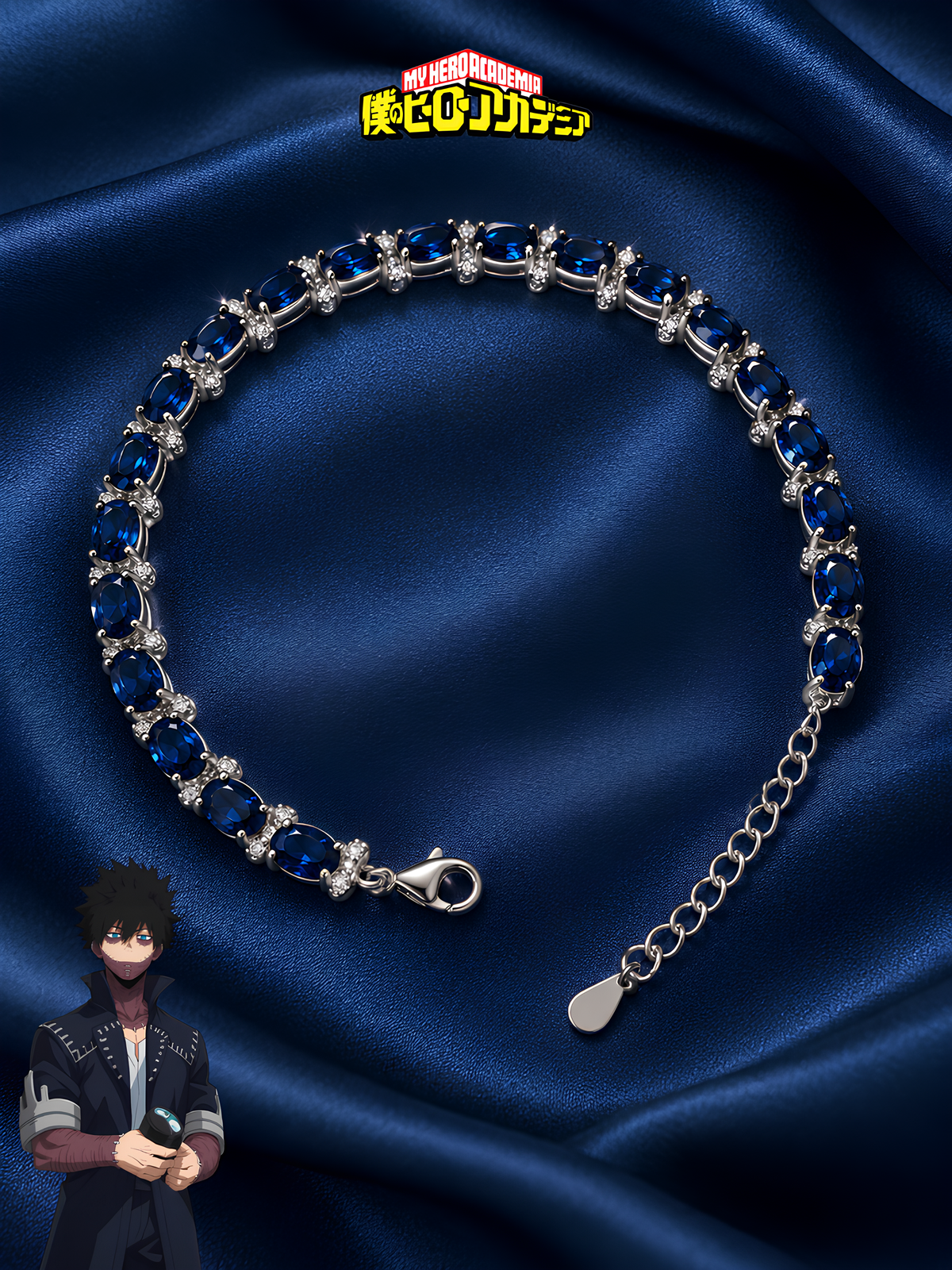 Dabi Blue Flame Bracelet