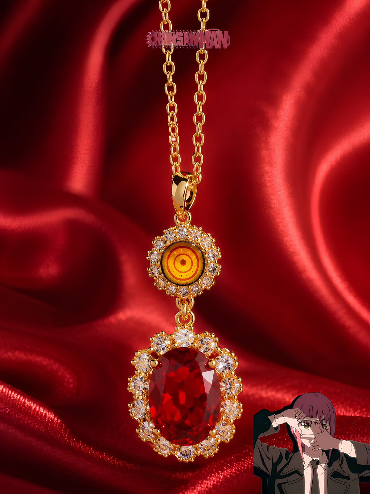 Makima Control Devil Necklace