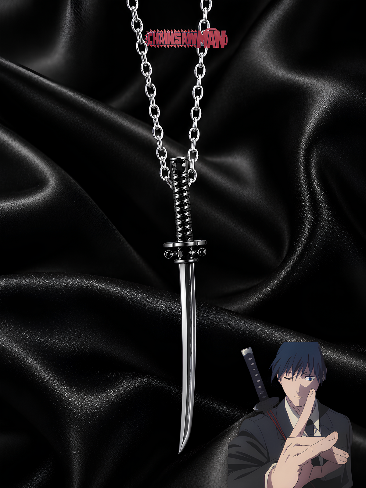 Aki Curse Devil Sword Necklace