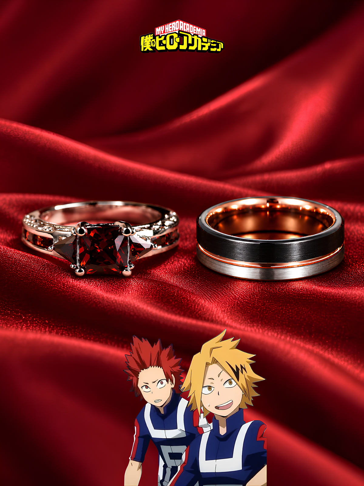 Kaminari and Kirishima Matching Rings