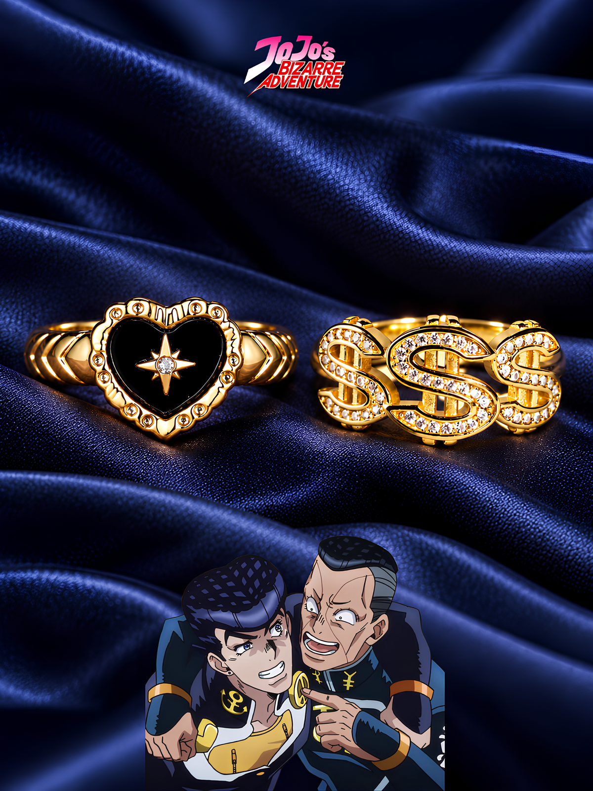 Josuke and Okuyasu Matching Rings
