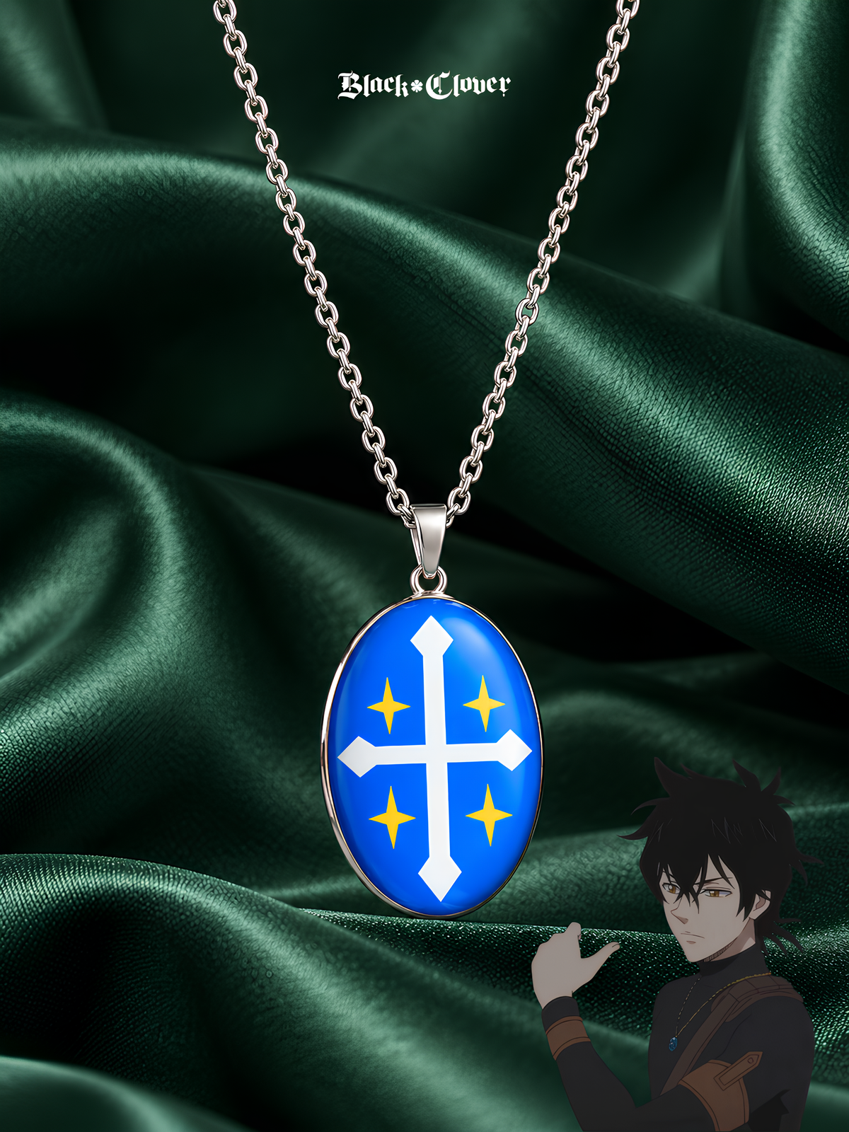 Yuno Grimoire Crest Necklace