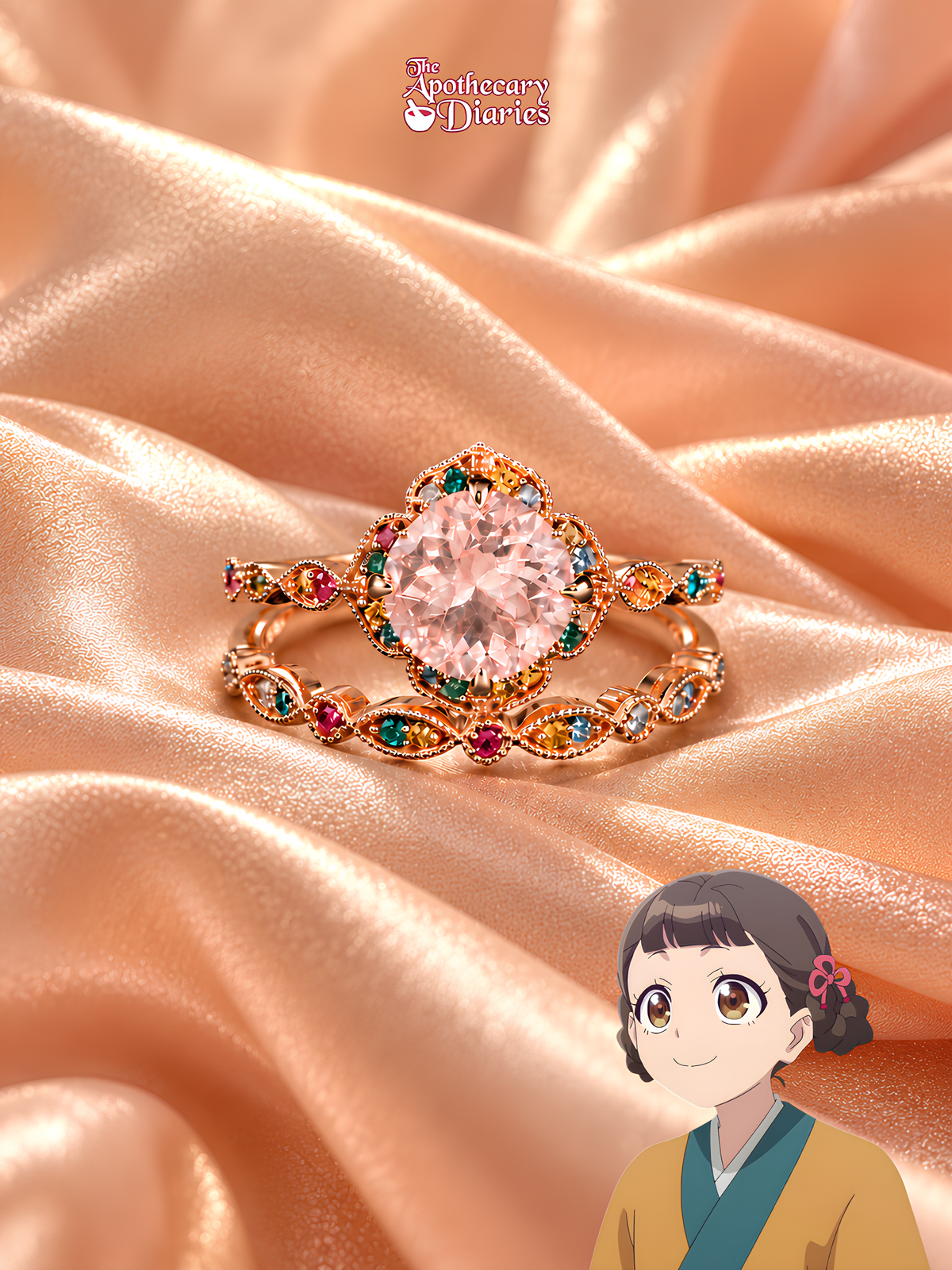 Xiaolan Peach Blossom Ring