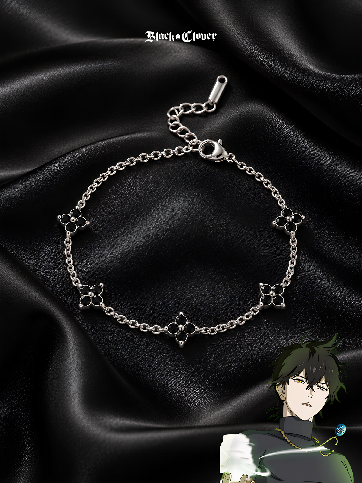 Yuno Four Clover Bracelet