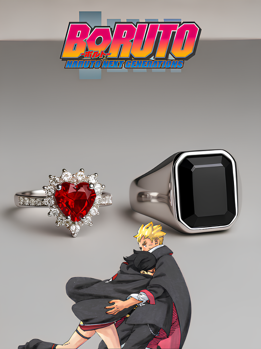 Boruto and Sarada Couple Rings