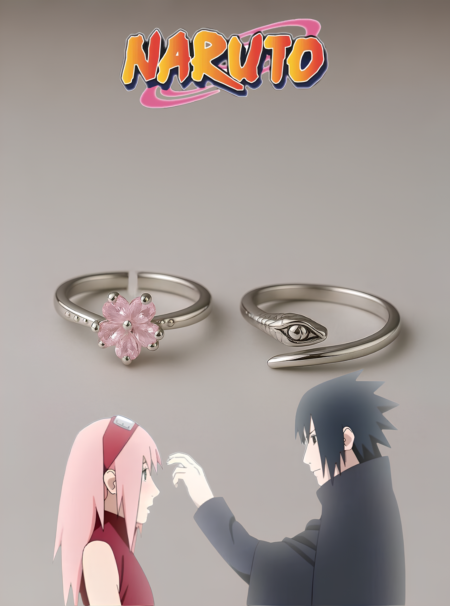 Sasuke and Sakura Couple Rings