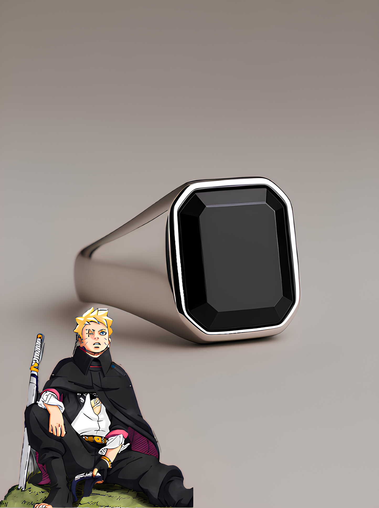 Boruto and Sarada Couple Rings