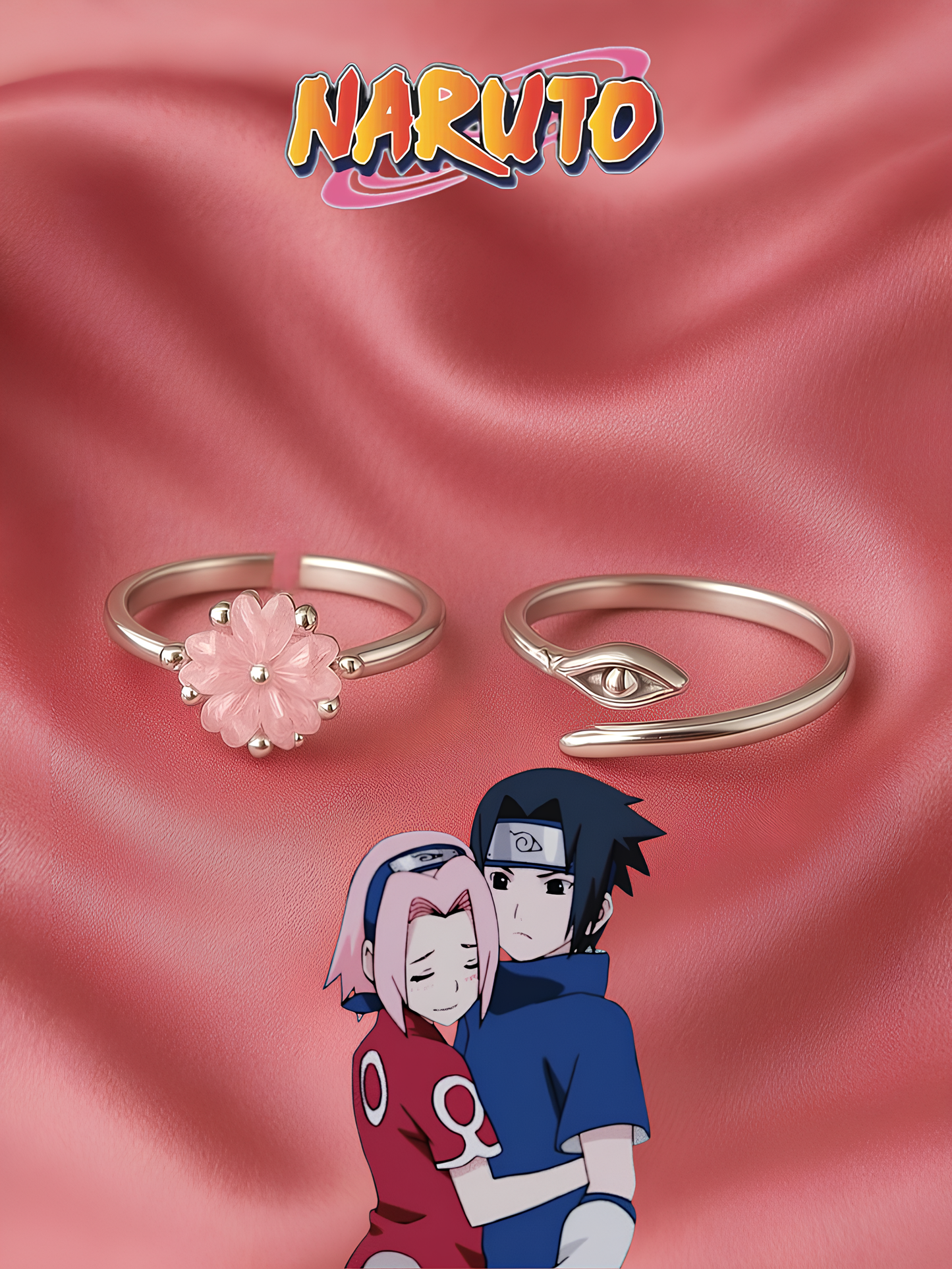 Sasuke and Sakura Couple Rings