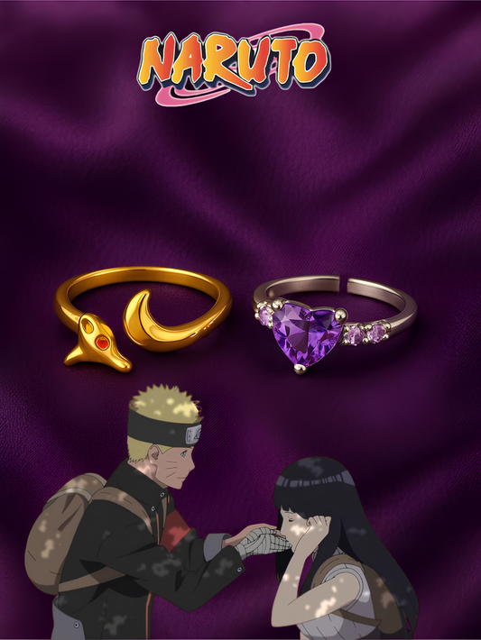 Naruto and Hinata Couple Rings