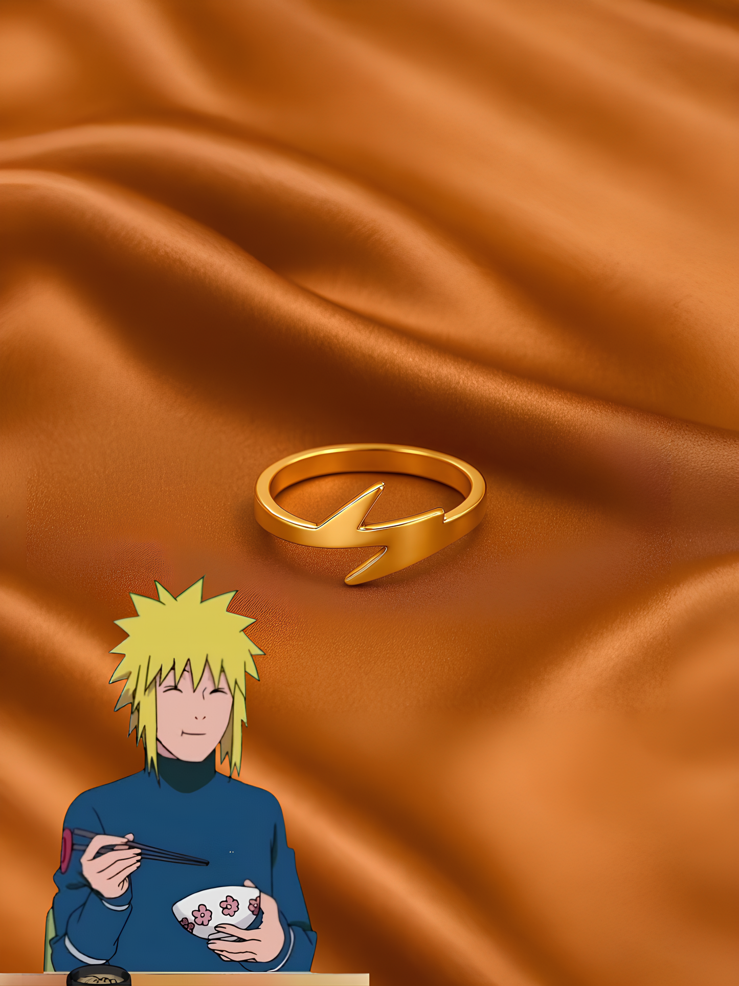 Minato and Kushina Couple Rings