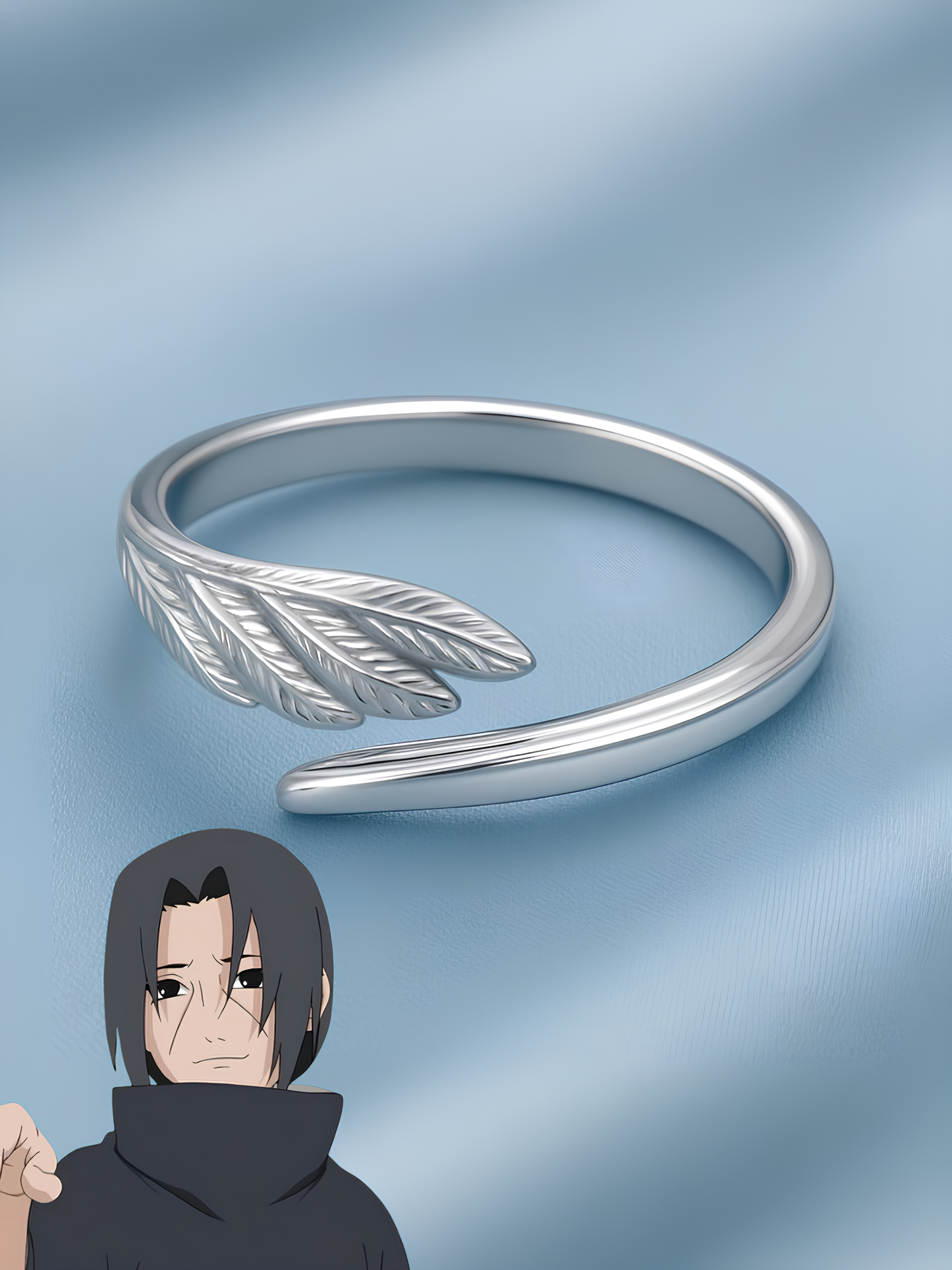 Itachi and Sasuke "Brothers" Matching Rings