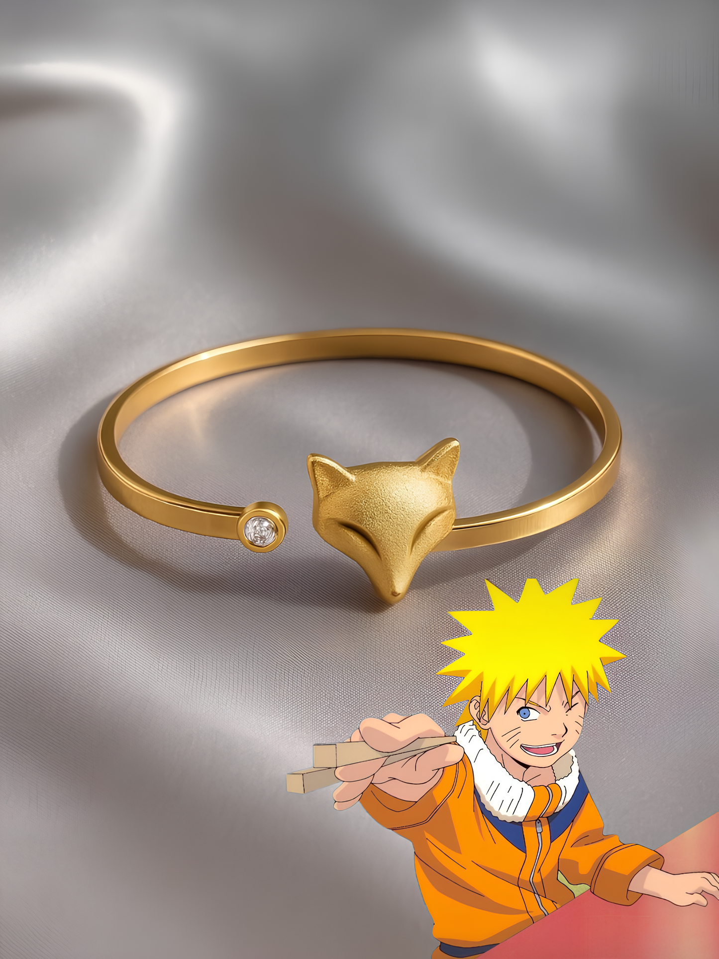 Naruto and Sasuke Matching Bracelets