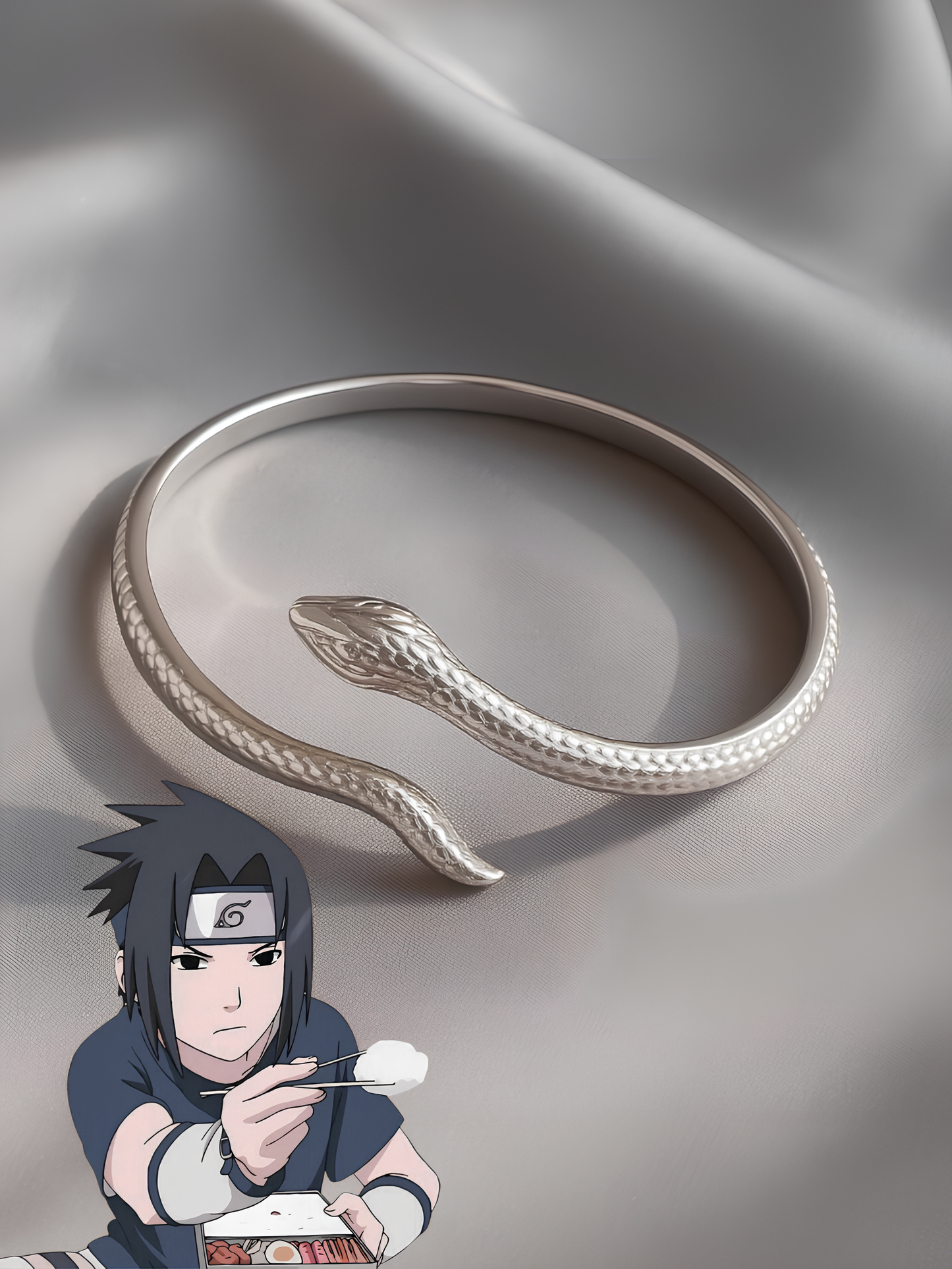 Naruto and Sasuke Matching Bracelets
