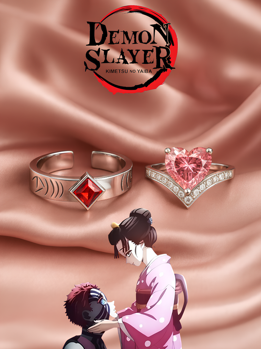 Akaza and Koyuki Couple Rings